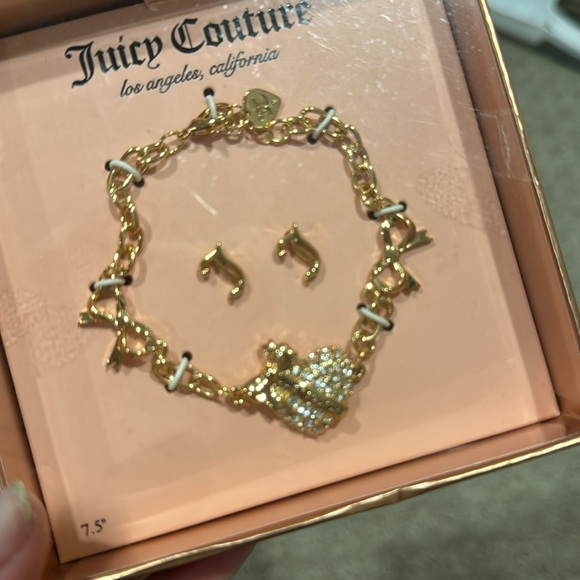 New never used braclet and earring set - Picture 3 of 3